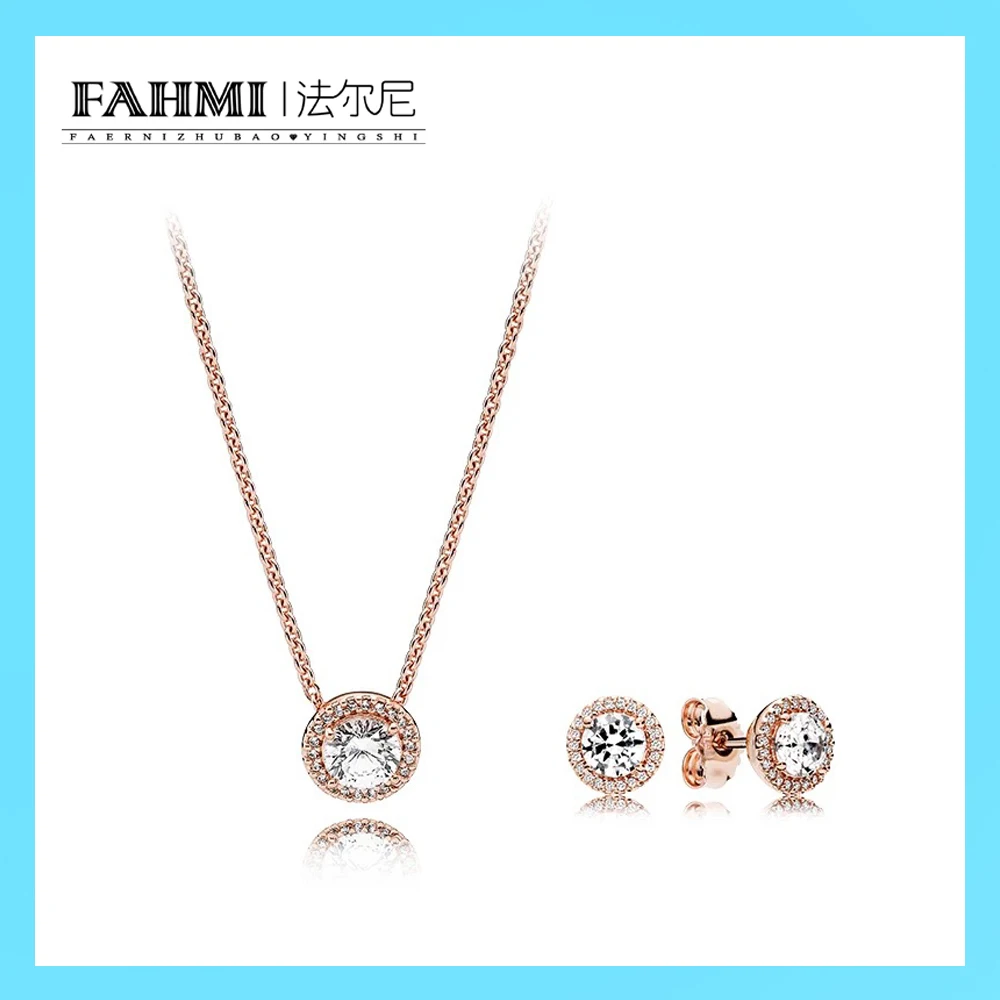 FAHMI Years fashion Women Temperament Of S925 Sterling Silver Necklace Earrings Suit Gift Necklace Free Package Mail
FAHMI Years fashion Women Temperament Of S925 Sterling Silver Necklace Earrings Suit Gift Necklace Free Package Mail