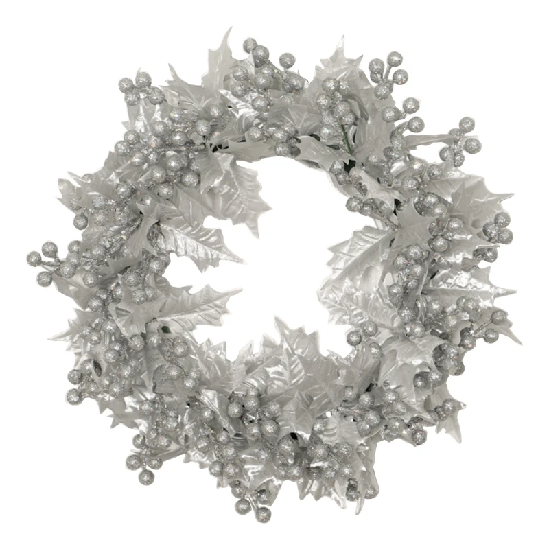 Christmas Artificial Wreath Gold Silver Foam Powder Fruit Hanging Garland Drop Shipping
Christmas Artificial Wreath Gold Silver Foam Powder Fruit Hanging Garland Drop Shipping