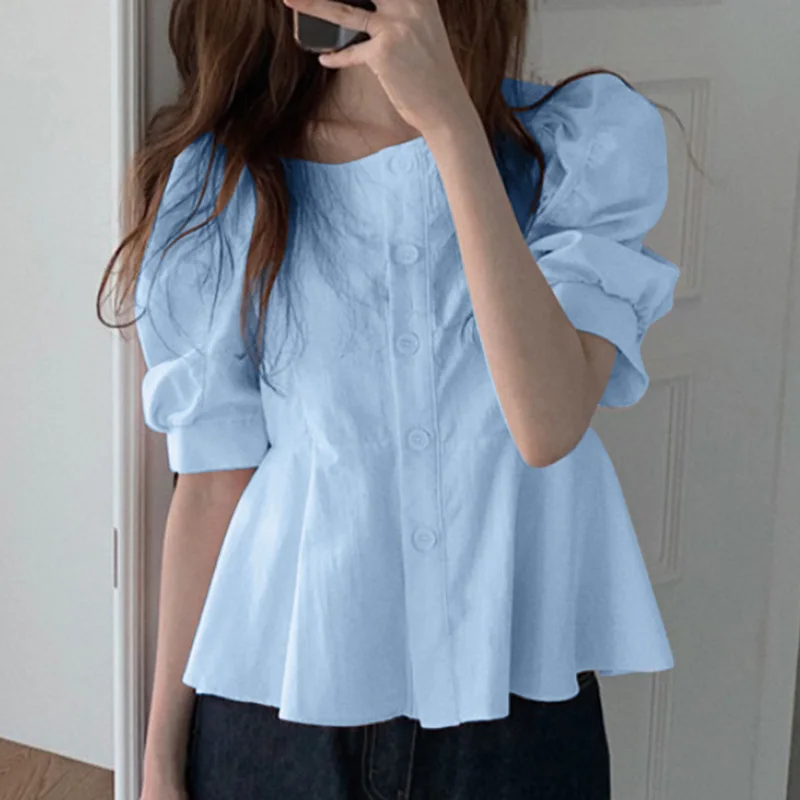 VONDA 2022 Spring Femme Button Up Blouse Office Casual Loose Party A-Line Blusas Tops Tunic Oversize Women Vintage Solid Chemise
VONDA 2022 Spring Femme Button Up Blouse Office Casual Loose Party A-Line Blusas Tops Tunic Oversize Women Vintage Solid Chemise