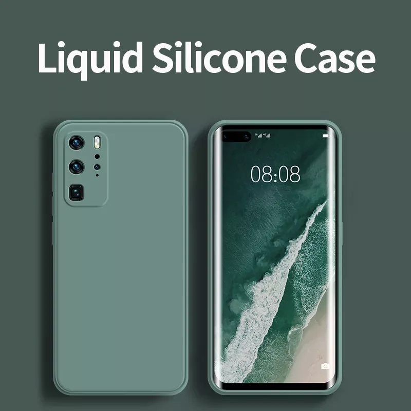 Luxury Original Shockproof Soft Square Liquid Silicone Phone Case For Huawei P40 P30 P20 Mate 40 30 Pro Back Cover Fundas Coque 
Luxury Original Shockproof Soft Square Liquid Silicone Phone Case For Huawei P40 P30 P20 Mate 40 30 Pro Back Cover Fundas Coque