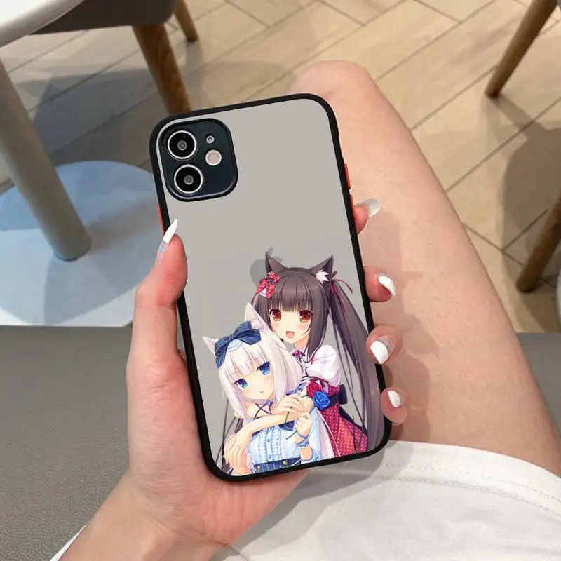Chocola Nekopara Phone Case for iPhone X XR XS 7 8 Plus 11 12 13 pro MAX 13mini Translucent Matte Case
Chocola Nekopara Phone Case for iPhone X XR XS 7 8 Plus 11 12 13 pro MAX 13mini Translucent Matte Case