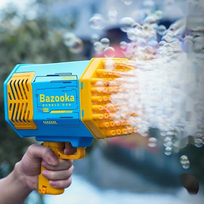 Electric 69-hole Rainbow Bubble Machine Toys Children's Soap Blower Outdoor Party Supplies With Lights Birthday Christmas Gifts
Electric 69-hole Rainbow Bubble Machine Toys Children's Soap Blower Outdoor Party Supplies With Lights Birthday Christmas Gifts