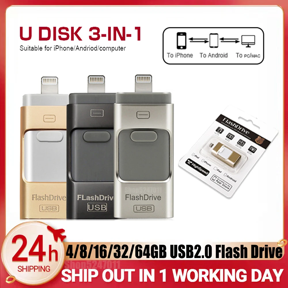 OTG флеш-накопитель 3 в 1, 256 ГБ, 128 ГБ, 64 ГБ, USB 3,0, 32 ГБ, 16 ГБ, USB флеш-накопитель для iPhone, Android, планшетных ПК
OTG флеш-накопитель 3 в 1, 256 ГБ, 128 ГБ, 64 ГБ, USB 3,0, 32 ГБ, 16 ГБ, USB флеш-накопитель для iPhone, Android, планшетных ПК