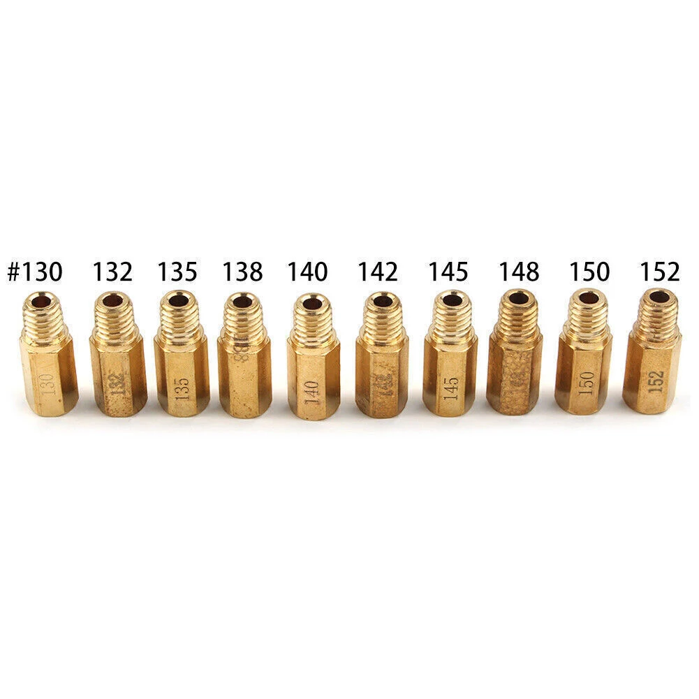 10pcs Carburetor Main Jets 16.5mm 5mmx0.8 Carburetor Carburetor Main Jets For Keihin PWK PE OKO Main Jet M4 M5
10pcs Carburetor Main Jets 16.5mm 5mmx0.8 Carburetor Carburetor Main Jets For Keihin PWK PE OKO Main Jet M4 M5