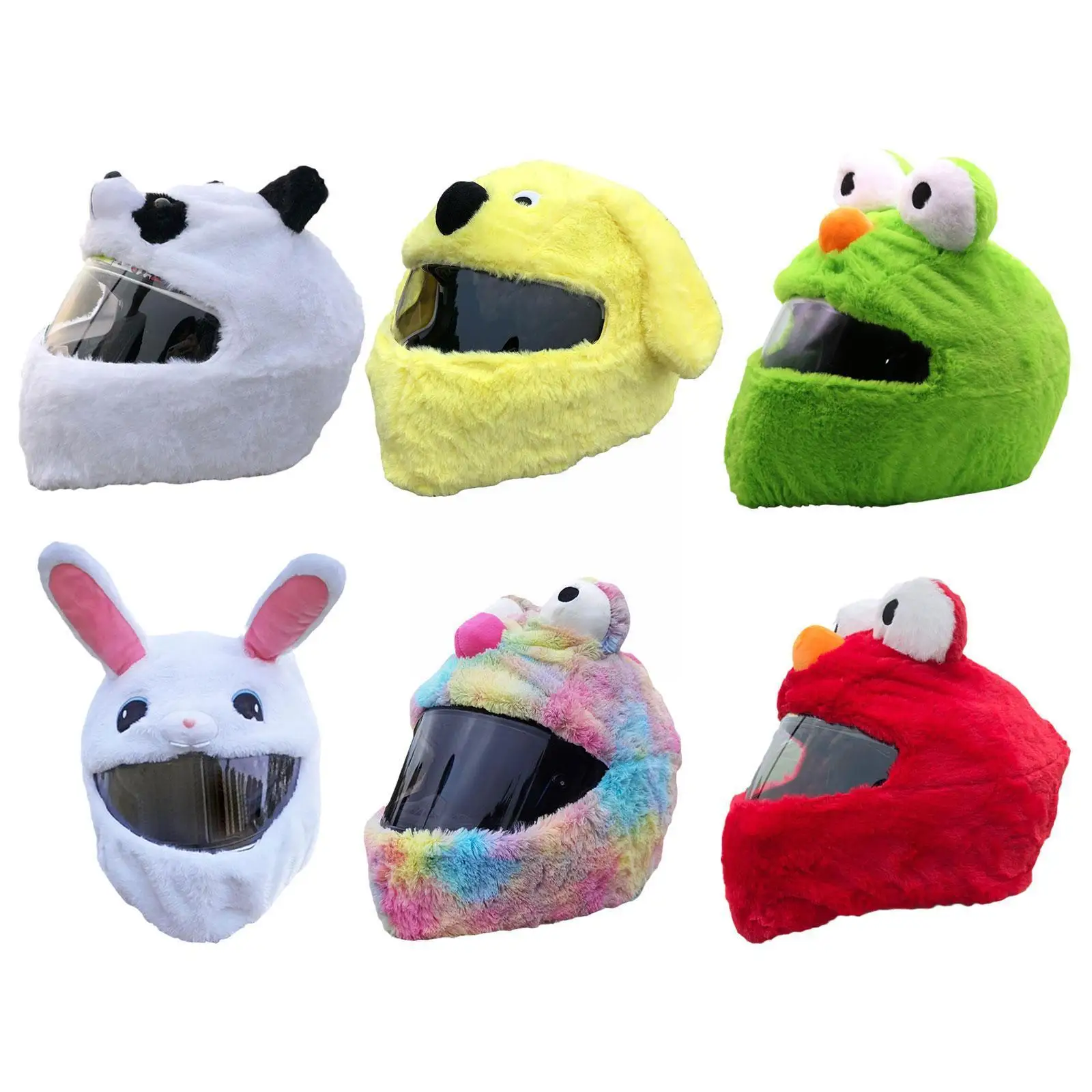 Motorcycle Helmet Covers Funny Cartoon Plush Helmet Protective Cover Helmet Full Face Covers For Personalized Helmets Party C3M0
Motorcycle Helmet Covers Funny Cartoon Plush Helmet Protective Cover Helmet Full Face Covers For Personalized Helmets Party C3M0