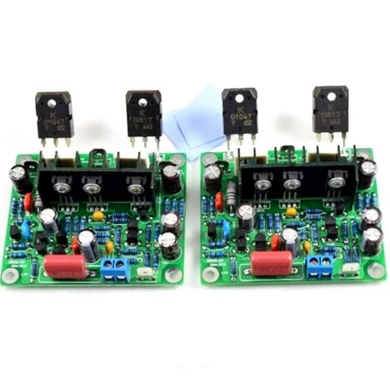 2Pcs Mx50 Se 100Wx2 Dual Channels Audio Power Amplifier Board Hifi Stereo Amplifiers Diy Kit 
2Pcs Mx50 Se 100Wx2 Dual Channels Audio Power Amplifier Board Hifi Stereo Amplifiers Diy Kit