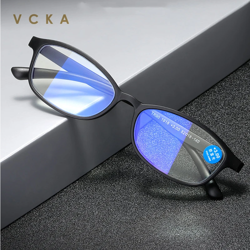 VCKA Reading Glasses Fashion Frame High Definition Women Men Presbyopia Eyeglasses Diopter +1.0 +1.5 +2.0 +2.5 +3.0 +3.5 +4.0
VCKA Reading Glasses Fashion Frame High Definition Women Men Presbyopia Eyeglasses Diopter +1.0 +1.5 +2.0 +2.5 +3.0 +3.5 +4.0