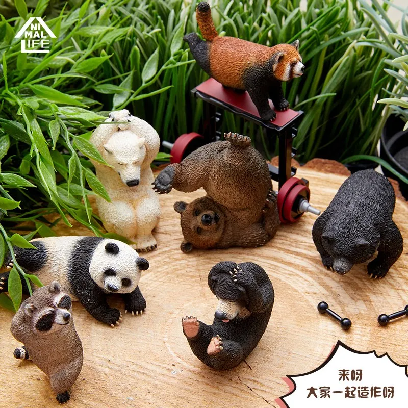 Japanese Animal Life Capsule Toy Panda Model Cute Animal Ornaments Strange Behavior Shape Doll
Japanese Animal Life Capsule Toy Panda Model Cute Animal Ornaments Strange Behavior Shape Doll