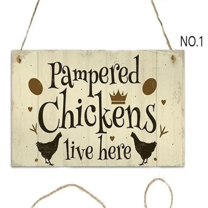 10 Kinds of Funny Chicken Signs Wooden Plaque Pet Lover Hanging Plaques Gift Home Decoration 
10 Kinds of Funny Chicken Signs Wooden Plaque Pet Lover Hanging Plaques Gift Home Decoration