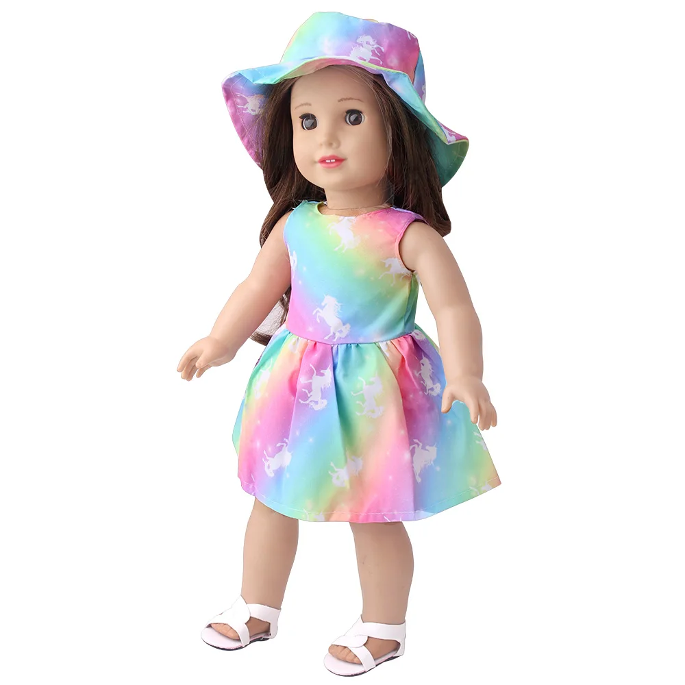 18 Inch Girls Doll Dolls Clothes Princess Dress Uniforms Unicorn Queen Skirt 43 Cm Boy American Born Baby Toys Gift G7
18 Inch Girls Doll Dolls Clothes Princess Dress Uniforms Unicorn Queen Skirt 43 Cm Boy American Born Baby Toys Gift G7