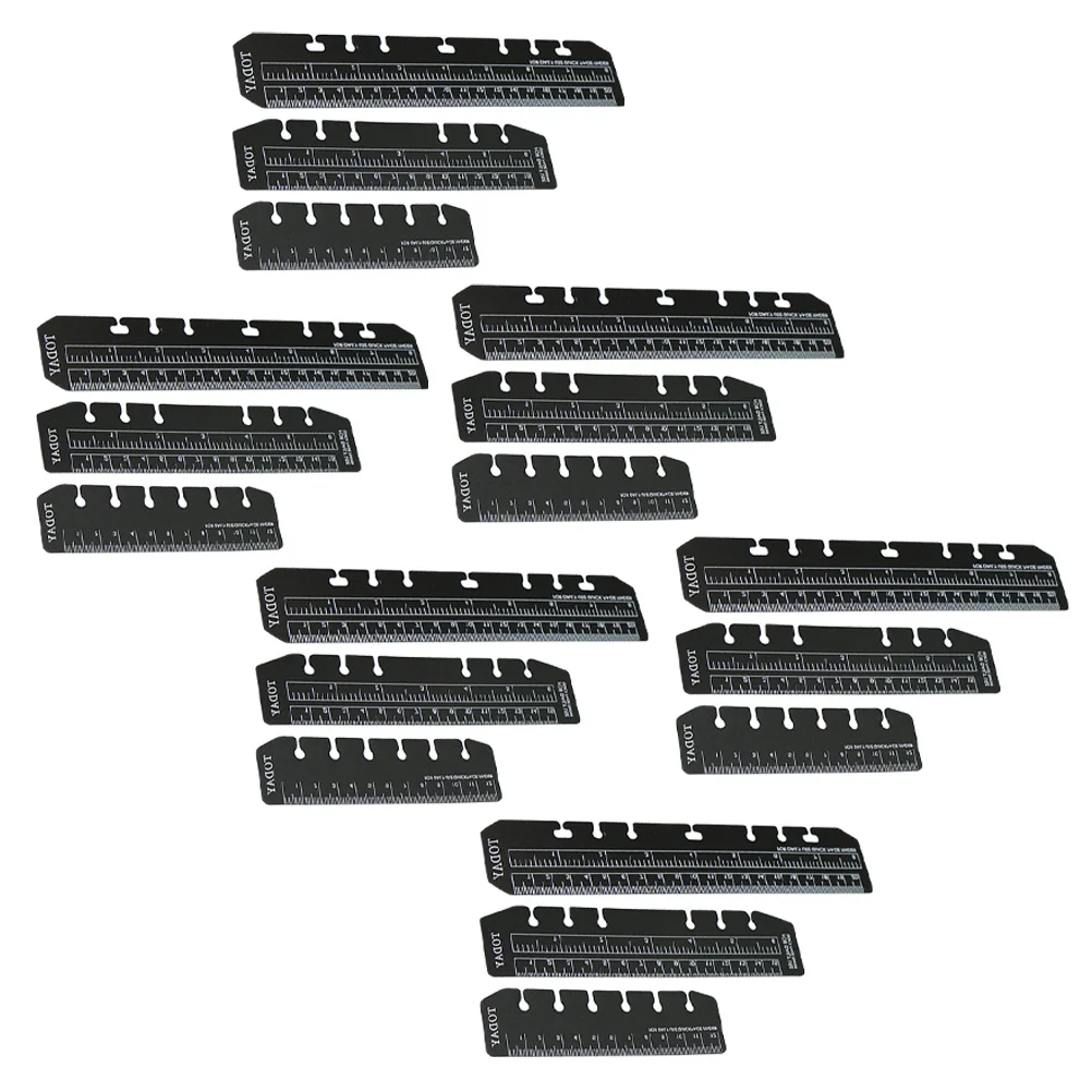 18Pcs Page Marker Snap- in Binder Ruler for A5 A6 A7 Size 6- Hole Notebook Filler Planner Accessory Black
18Pcs Page Marker Snap- in Binder Ruler for A5 A6 A7 Size 6- Hole Notebook Filler Planner Accessory Black