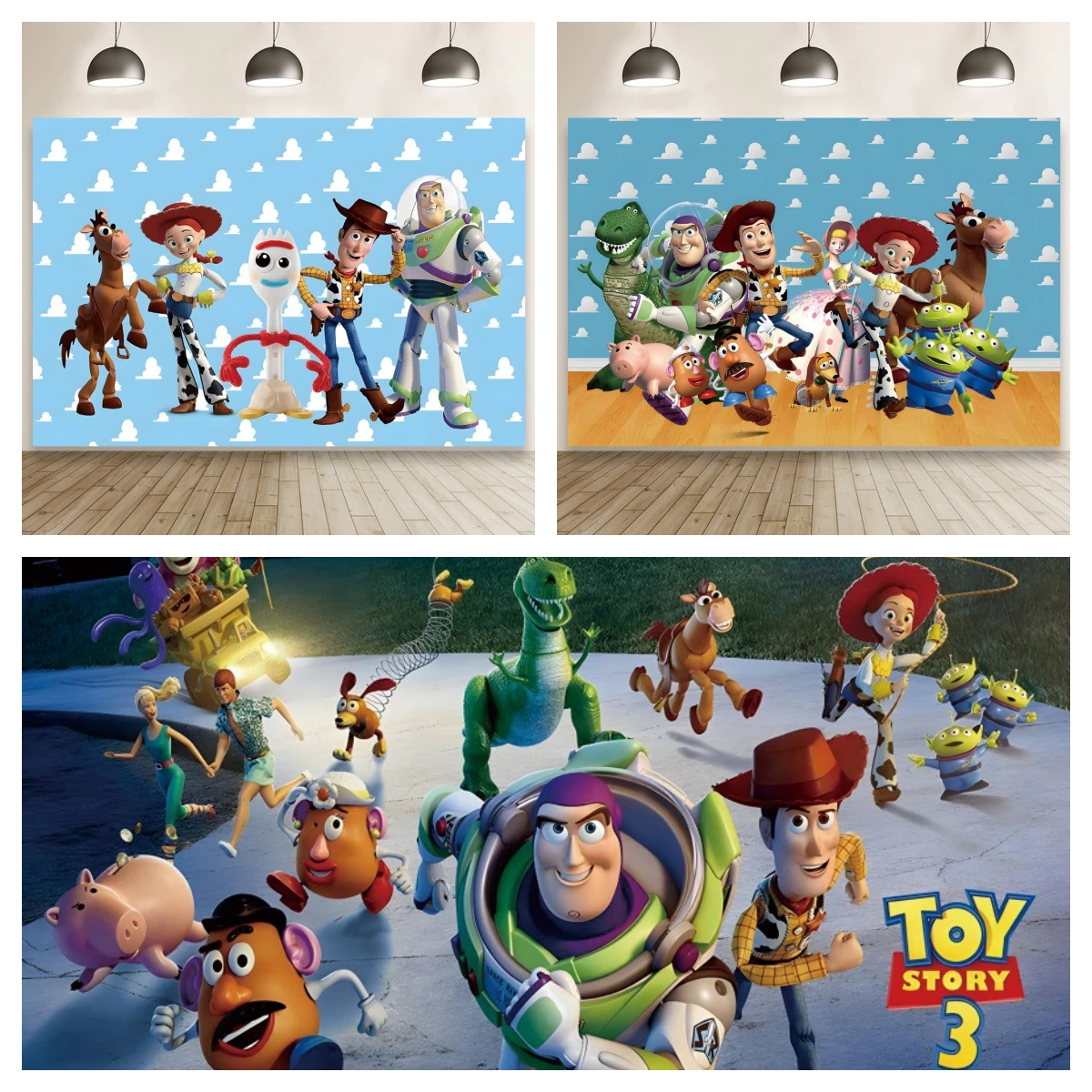Disney Toy Story Woody Andy Buzz Lightyear Photography Background Boy Birthday Party Decoration Banner Backdrop Photo Studio
Disney Toy Story Woody Andy Buzz Lightyear Photography Background Boy Birthday Party Decoration Banner Backdrop Photo Studio