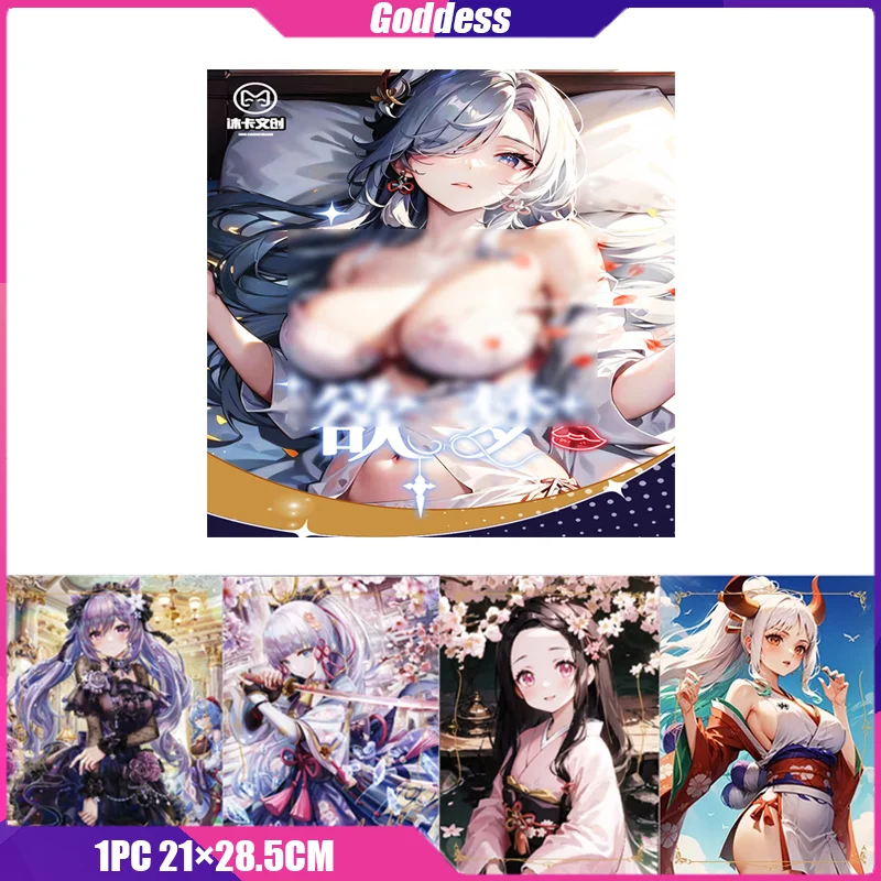 Goddess Cards MUKA A4 Size Anime Figure Collection Playing Cards Booster Box Toys Mistery Box Board Games Birthday Gifts
Goddess Cards MUKA A4 Size Anime Figure Collection Playing Cards Booster Box Toys Mistery Box Board Games Birthday Gifts