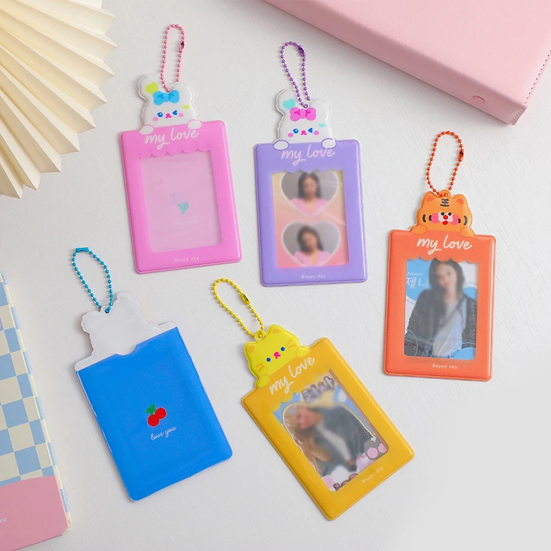 Photo Pocket Cartoon Cute Card Holder Cute Sweet Pendant Meal Card Holder Idol Photo Sleeves Animal Card Protective Sleeve
Photo Pocket Cartoon Cute Card Holder Cute Sweet Pendant Meal Card Holder Idol Photo Sleeves Animal Card Protective Sleeve