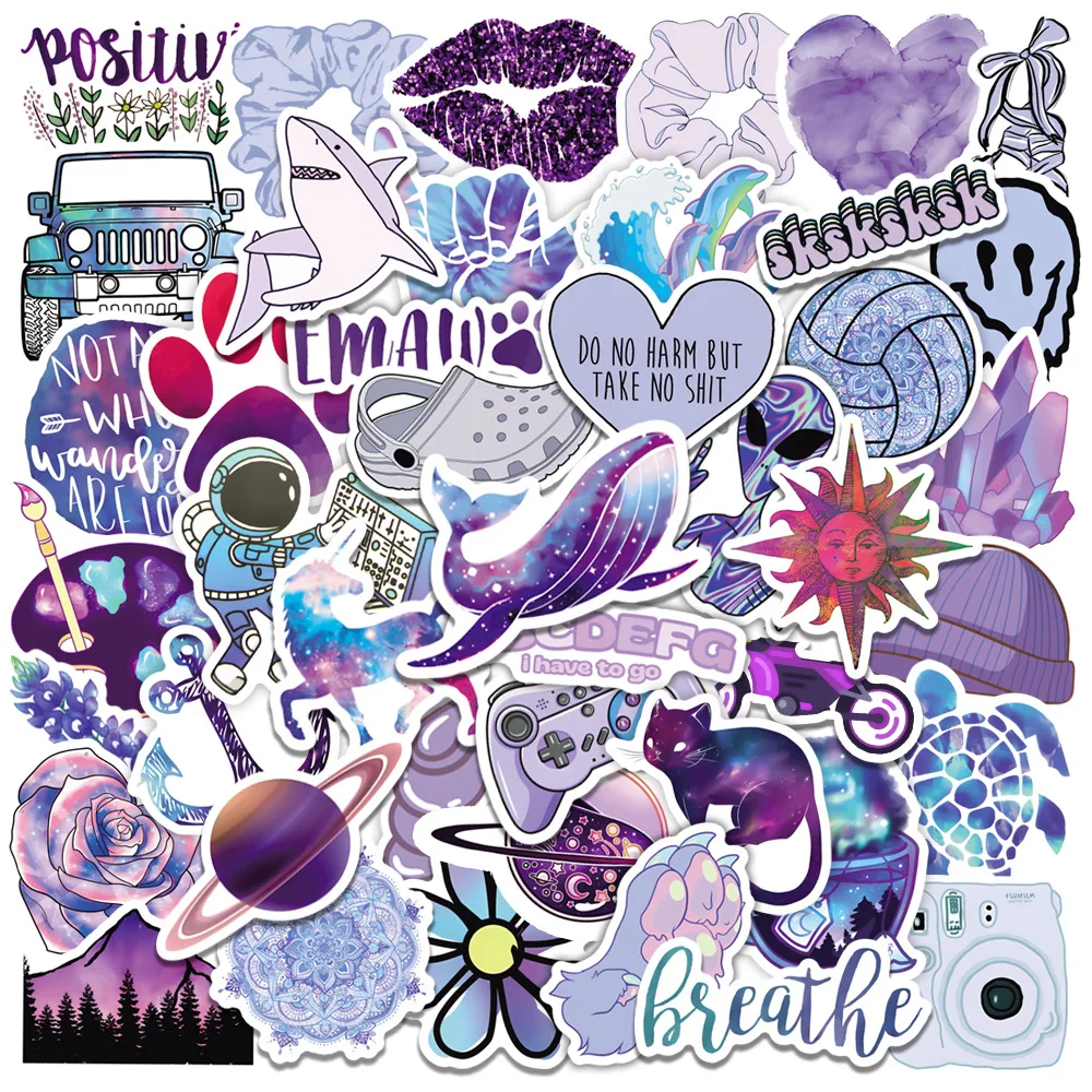 10/30/50PCS Cute Purple Vsco Ins Girl Stickers Aesthetic Scrapbook Laptop Phone Diary Luggage Bike Cartoon Sticker Decals Toys
10/30/50PCS Cute Purple Vsco Ins Girl Stickers Aesthetic Scrapbook Laptop Phone Diary Luggage Bike Cartoon Sticker Decals Toys
