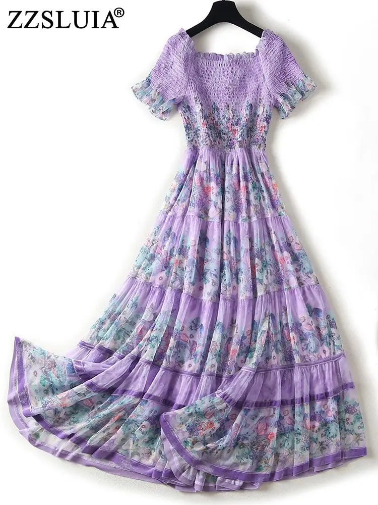 ZZSLUIA Summer Dresses For Women Slash Neck Edible Tree Fungus Designer Elastic Mesh Dress Fashion Party Dresses Female Clothing
ZZSLUIA Summer Dresses For Women Slash Neck Edible Tree Fungus Designer Elastic Mesh Dress Fashion Party Dresses Female Clothing