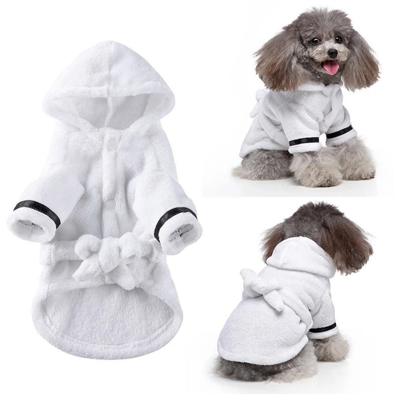 Pet Dog Bathrob Dog Pajamas Sleeping Clothes Soft Pet Bath Drying Towel Clothes For Puppy Dogs Cats Pet
Pet Dog Bathrob Dog Pajamas Sleeping Clothes Soft Pet Bath Drying Towel Clothes For Puppy Dogs Cats Pet