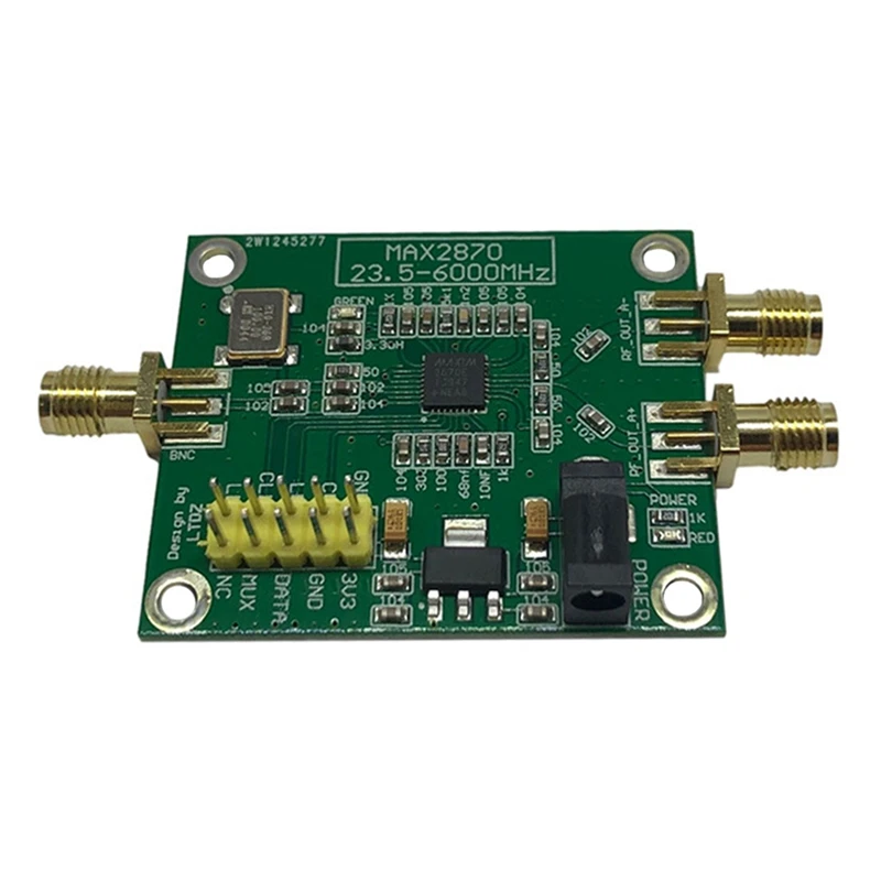 RF Power Amplifier LTDZ MAX2870 23.5-6000Mhz RF Signal Source High Frequency Power Amplifier Module
RF Power Amplifier LTDZ MAX2870 23.5-6000Mhz RF Signal Source High Frequency Power Amplifier Module