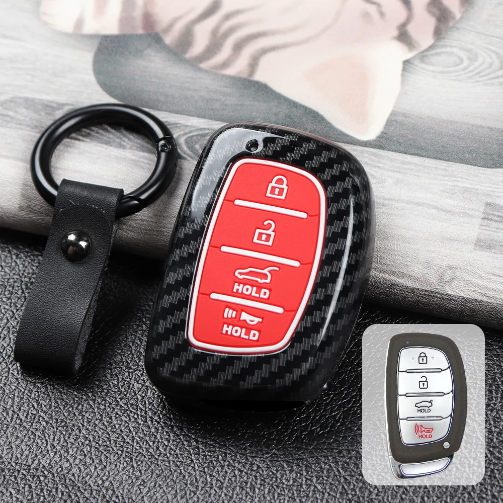 Car Key Case Cover For Hyundai IONIQ Elantra Tucson 2014 2015 2016 2017 2018 2019 2020 I20 IX25 IX35 I40 Sonata HB20 Accessories
Car Key Case Cover For Hyundai IONIQ Elantra Tucson 2014 2015 2016 2017 2018 2019 2020 I20 IX25 IX35 I40 Sonata HB20 Accessories