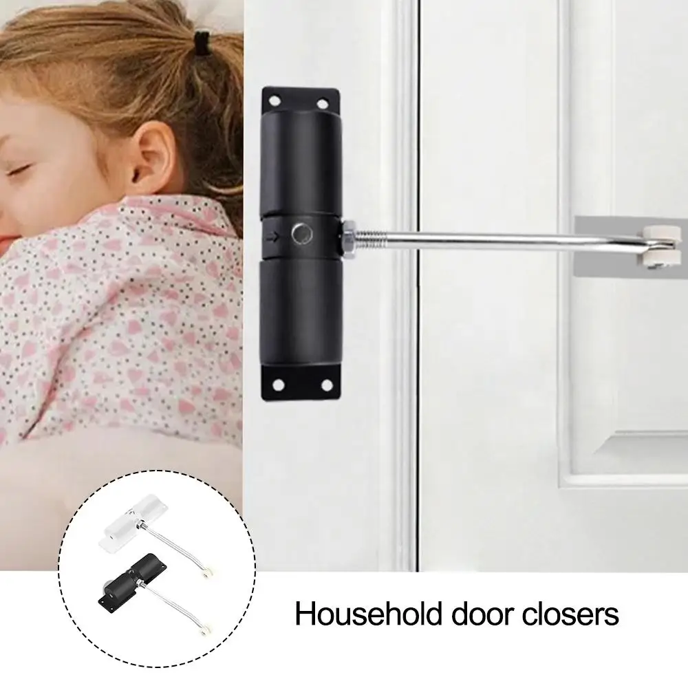 1 Pcs New Household Door Closers Aluminum Alloy Black Adjustable Closer Door Closer Automatic With Household Door White Whe Q8W9
1 Pcs New Household Door Closers Aluminum Alloy Black Adjustable Closer Door Closer Automatic With Household Door White Whe Q8W9