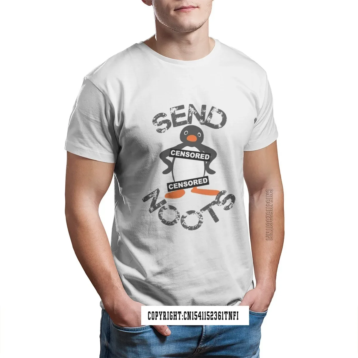 Новая летняя футболка для взрослых Send Noots Pls 100% хлопок Noot Ofertas одежда больших