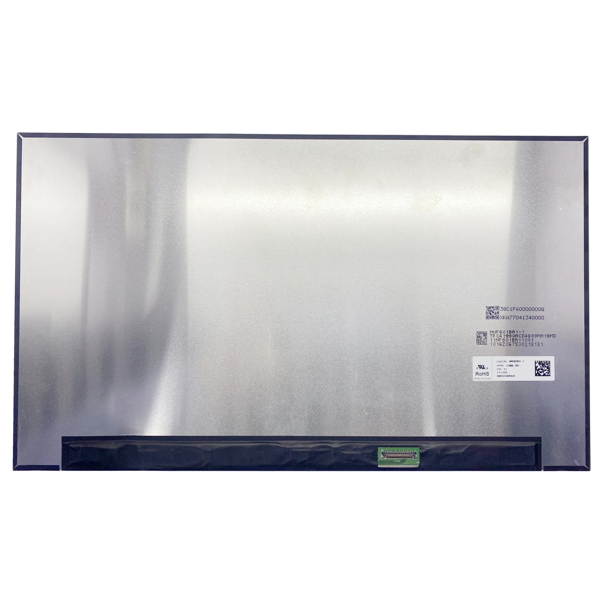 MNF601BA1-1 15,6 ''ЖК-экран для ноутбука, панель дисплея 1920*1080 EDP, 30 контактов
MNF601BA1-1 15,6 ''ЖК-экран для ноутбука, панель дисплея 1920*1080 EDP, 30 контактов