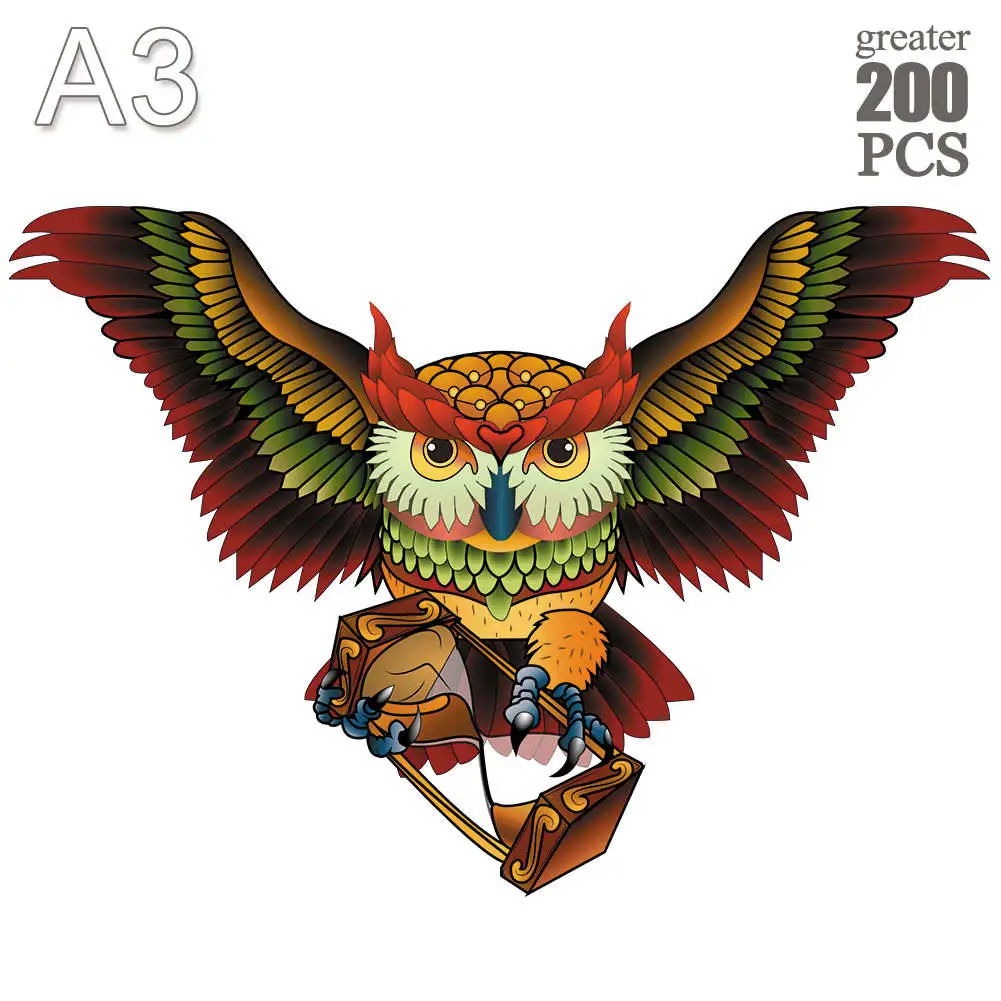 3D Wooden animal Jigsaw owl Puzzles Mysterious new Puzzle Gift Interactive Games Toy For Adults Kids Educational Fabulous 2022
3D Wooden animal Jigsaw owl Puzzles Mysterious new Puzzle Gift Interactive Games Toy For Adults Kids Educational Fabulous 2022