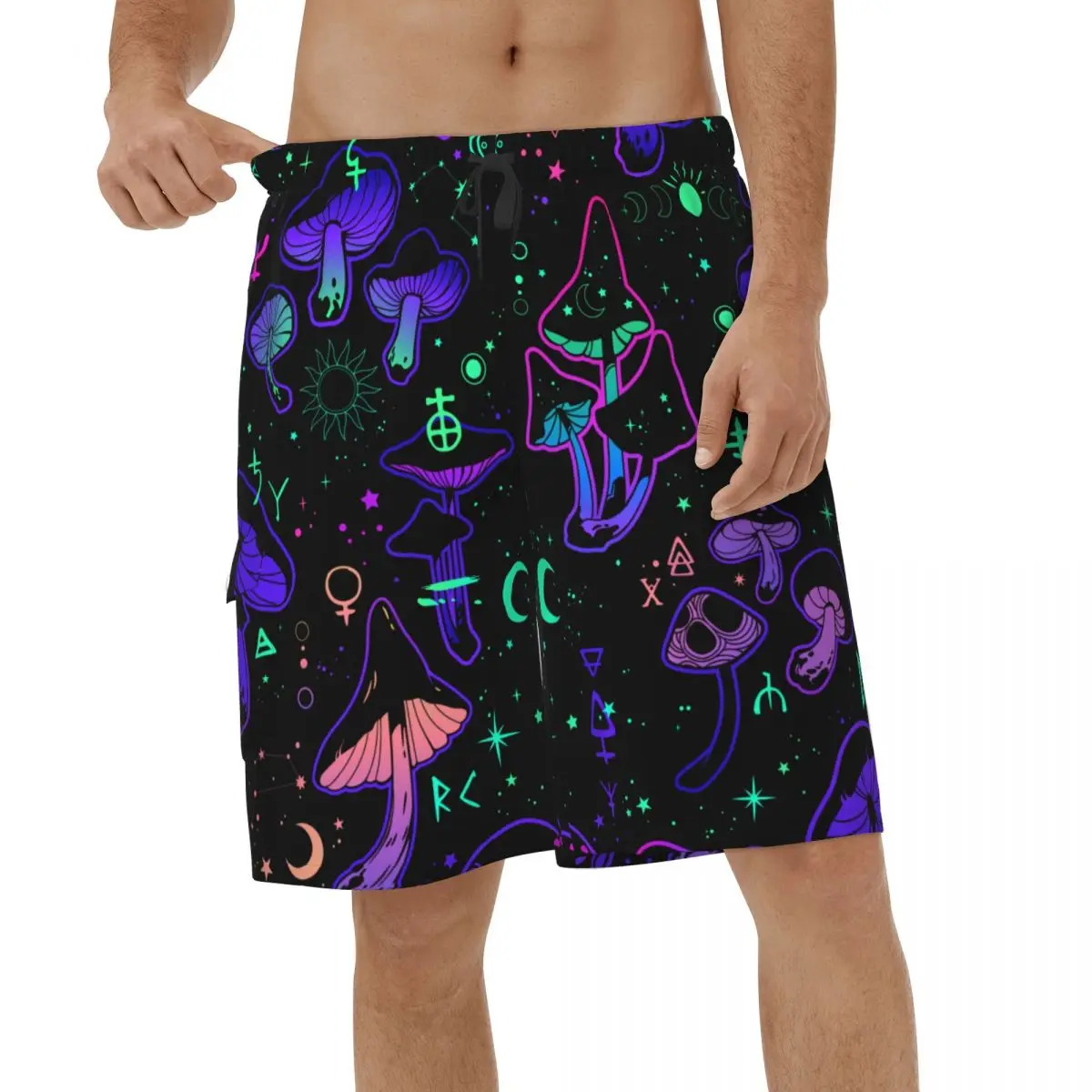 Magic Mushrooms With Occult Shorts Quick Dry Mens Beach Shorts New Men Swim Trunks
Magic Mushrooms With Occult Shorts Quick Dry Mens Beach Shorts New Men Swim Trunks