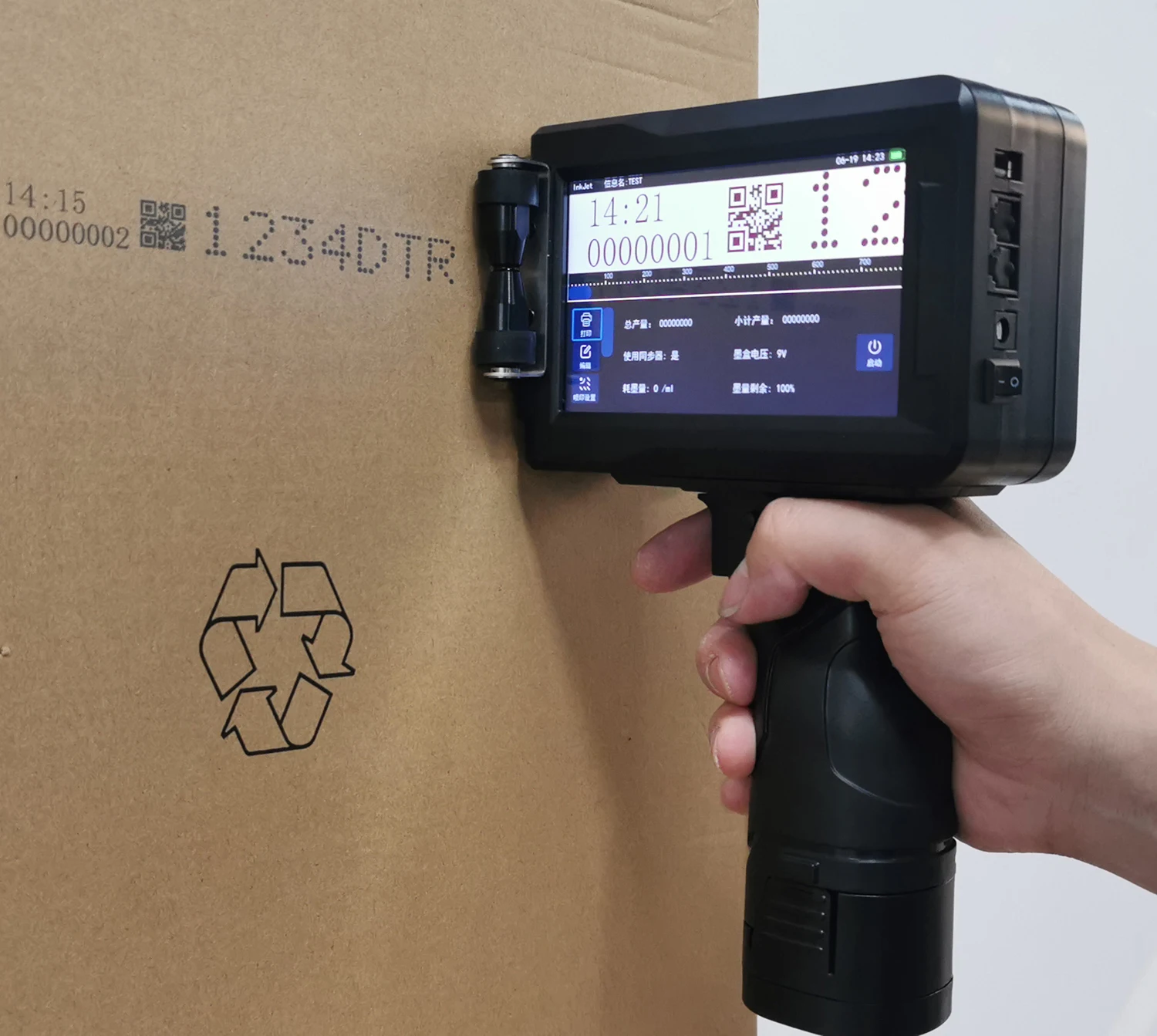 High Quality Thermal Inkjet Portable Expiry Date Hand Jet Batch Coding Machine Handheld Hand Held Inkjet Printer
High Quality Thermal Inkjet Portable Expiry Date Hand Jet Batch Coding Machine Handheld Hand Held Inkjet Printer