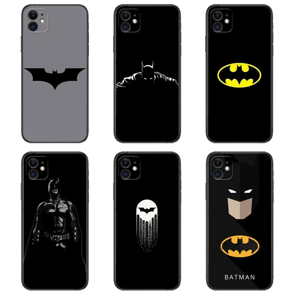 Batman mobile phone case For IPhone 13 12 11 Pro Max Mini SE XR X XS Max 8Plus 7plus 6 6S TPU Shell Black phone Case
Batman mobile phone case For IPhone 13 12 11 Pro Max Mini SE XR X XS Max 8Plus 7plus 6 6S TPU Shell Black phone Case