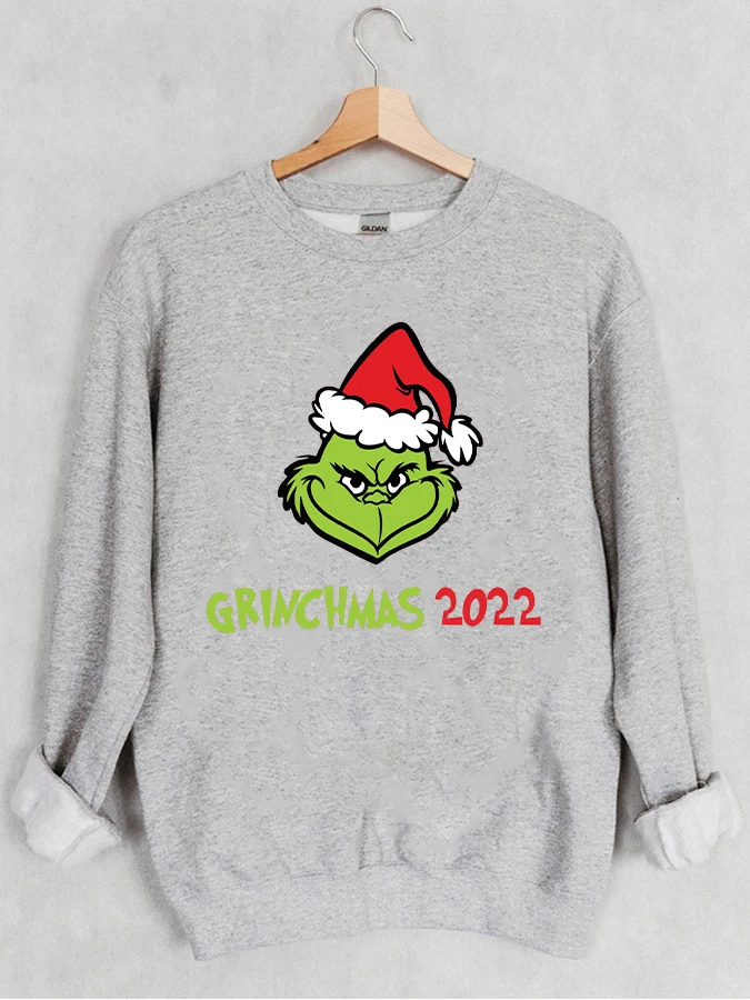 Christmas Casual Print Crew Neck Sweatshirt
Christmas Casual Print Crew Neck Sweatshirt
