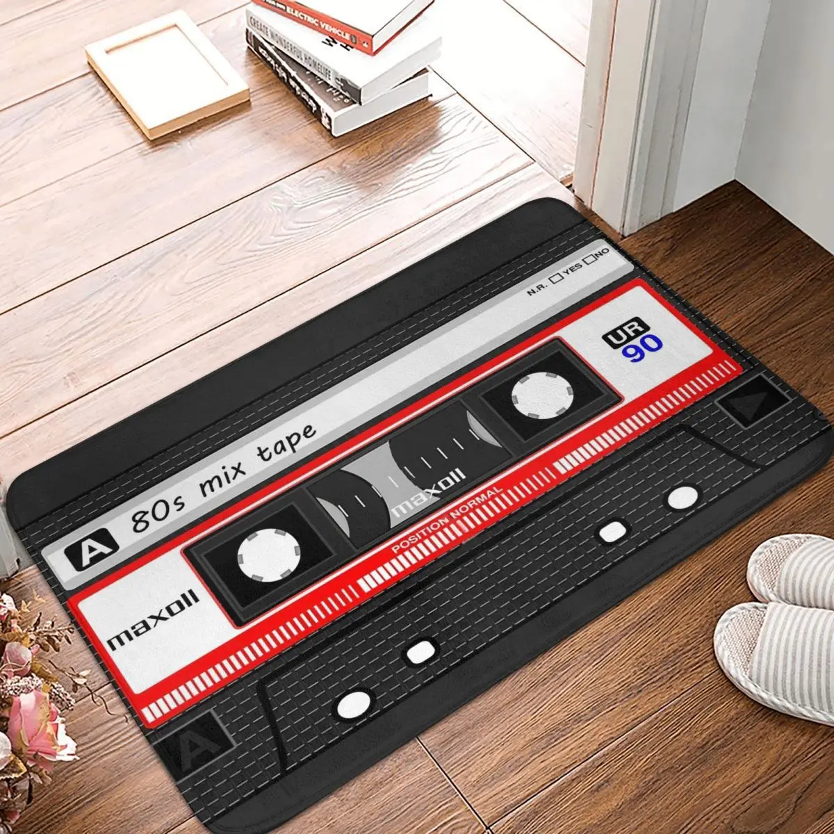 80's Mix Tape Retro Cassette Doormat Rug carpet Mat Footpad Bath mat Non-slip toilet Balcony Parlor durable Washable
80's Mix Tape Retro Cassette Doormat Rug carpet Mat Footpad Bath mat Non-slip toilet Balcony Parlor durable Washable