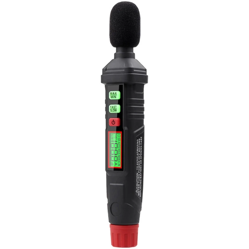 MAYILON HT64 30-130DB Accurated Sound Level Meter Decibel Noise Detection Backlit Display Frequency Range 30Hz-8KH
MAYILON HT64 30-130DB Accurated Sound Level Meter Decibel Noise Detection Backlit Display Frequency Range 30Hz-8KH