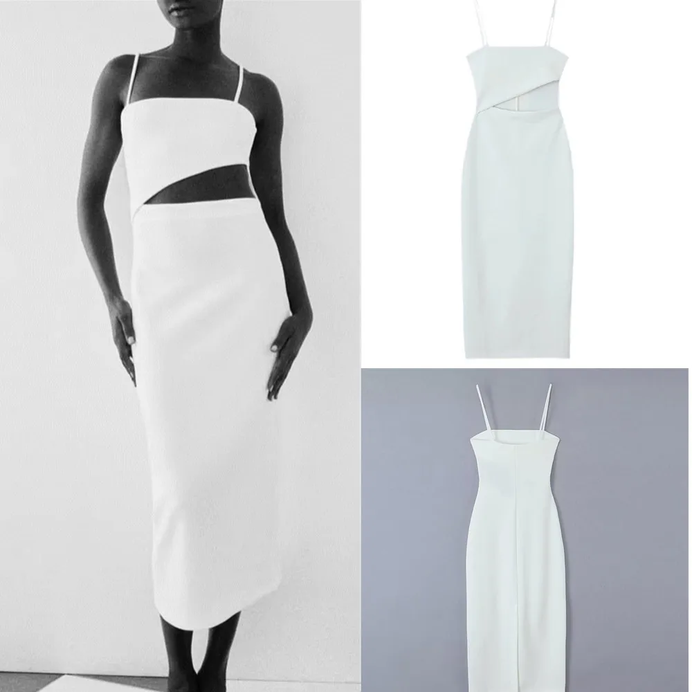 COS LRIS European and American 2023 summer new fashion women's retro fashion hollow design strap dress 2712022
COS LRIS European and American 2023 summer new fashion women's retro fashion hollow design strap dress 2712022