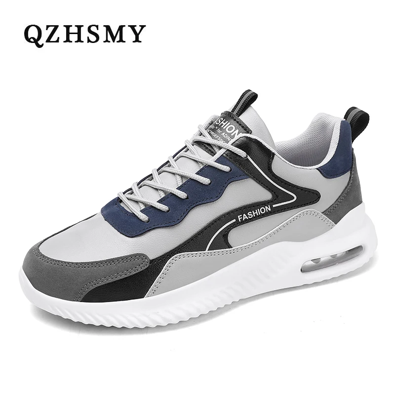 QZHSMY Spring 2022 Men Shoes Lace Up Low Sneakers Pu Air Cushion Fashion Casual Shoes Plus Size Chaussure Homme
QZHSMY Spring 2022 Men Shoes Lace Up Low Sneakers Pu Air Cushion Fashion Casual Shoes Plus Size Chaussure Homme