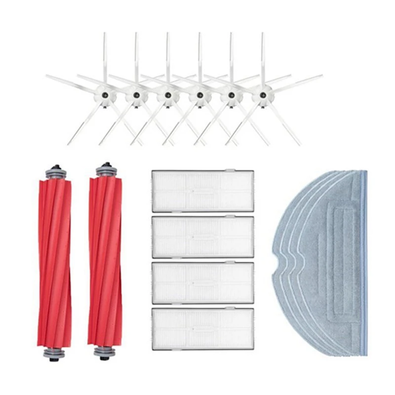 1Set Main Brush Hepa Filter Mop Cloth Side Brush For Xiaomi Roborock S7 T7S T7plus Vacuum Cleaner Parts
1Set Main Brush Hepa Filter Mop Cloth Side Brush For Xiaomi Roborock S7 T7S T7plus Vacuum Cleaner Parts