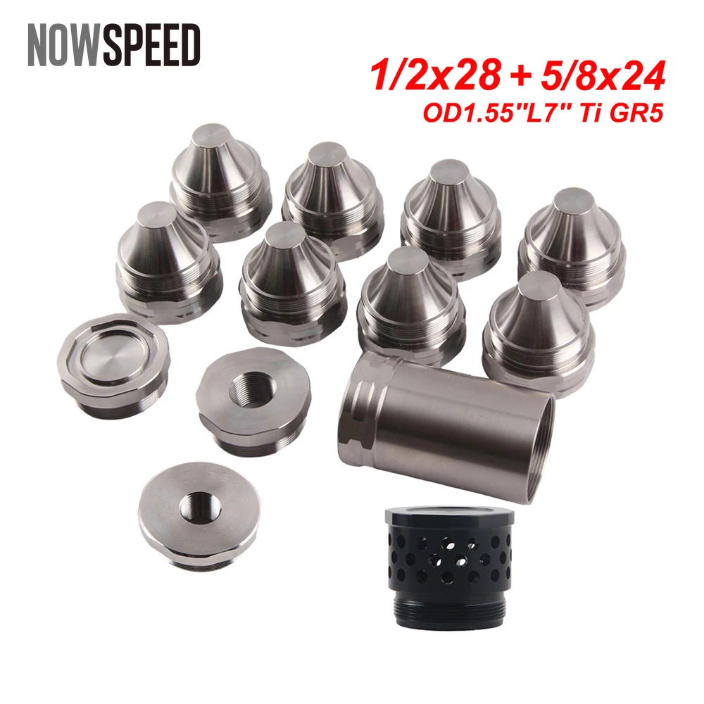 7'' L 1.55'' OD 1/2x28+5/8x24 Stainless Steel 1.375x24 Modular Solvent Cleaning Filter+Aluminum blind Front end Cap
7'' L 1.55'' OD 1/2x28+5/8x24 Stainless Steel 1.375x24 Modular Solvent Cleaning Filter+Aluminum blind Front end Cap