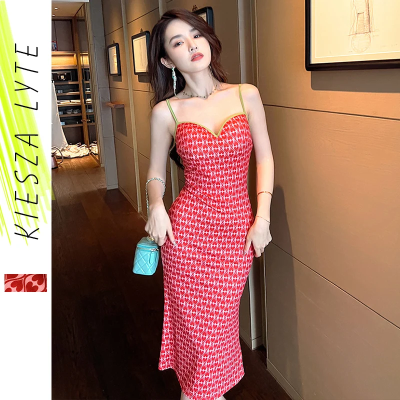 Summer 2022 New Printed Dress High Waist Spaghetti Straps Korean Chic Beach Holiday Dresses
Summer 2022 New Printed Dress High Waist Spaghetti Straps Korean Chic Beach Holiday Dresses
