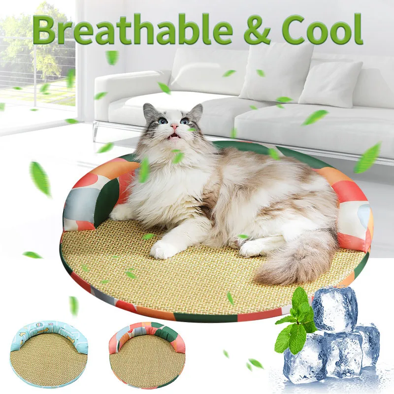 Summer Cool Pet Sofa Beds Weaving Rattan Pillow To Lean on Mat Dog Nest Etachable General pet mat cama refrigerante para perro
Summer Cool Pet Sofa Beds Weaving Rattan Pillow To Lean on Mat Dog Nest Etachable General pet mat cama refrigerante para perro