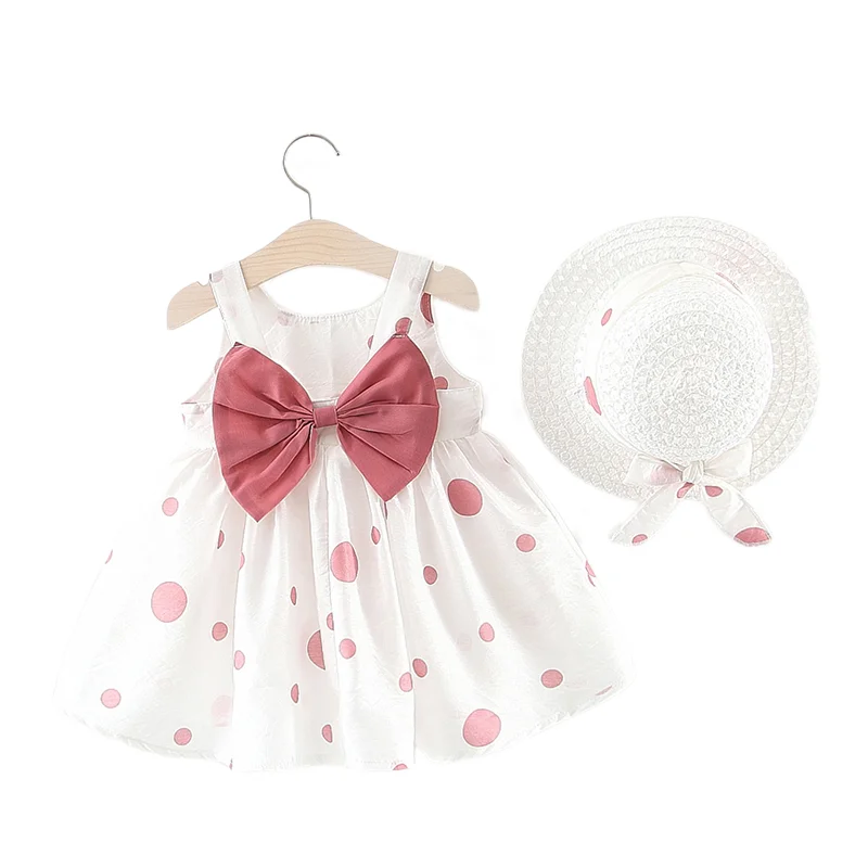 Big Bow Baby Girl Dress Lovely Summer Infant Baby Girl Clothes Sleeveless Cotton Toddler Dresses Sunhat Newborn Clothing Set
Big Bow Baby Girl Dress Lovely Summer Infant Baby Girl Clothes Sleeveless Cotton Toddler Dresses Sunhat Newborn Clothing Set