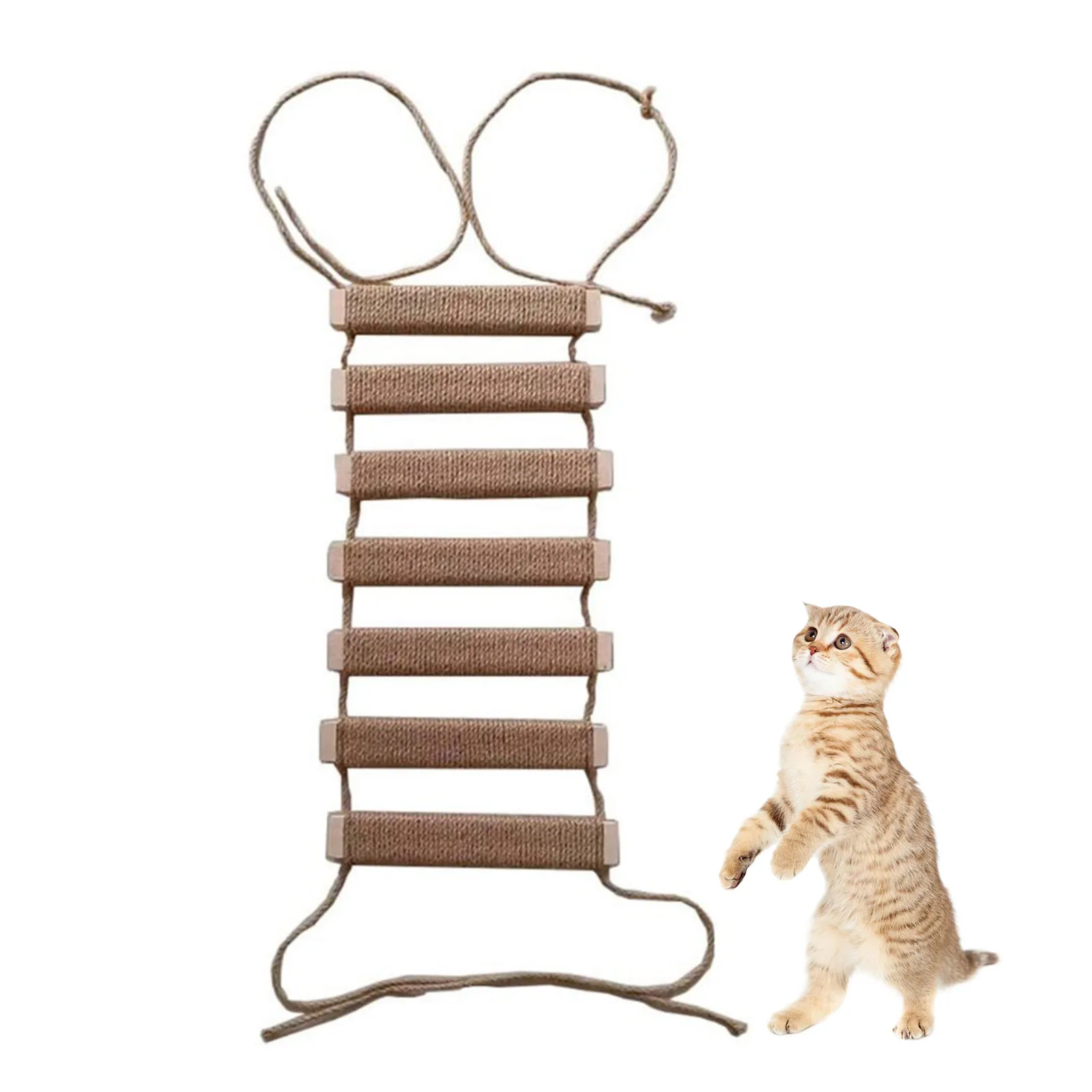 Rope Cat Bridge Rope Ladder Cat Toy Cat Climbing Ladder Cat Climbing Frame Rope Ladder For Cats Pet Furniture For Cats
Rope Cat Bridge Rope Ladder Cat Toy Cat Climbing Ladder Cat Climbing Frame Rope Ladder For Cats Pet Furniture For Cats