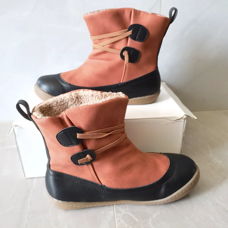 Shoes for Women 2023 Fashion Round Head Women's Boots Spring New Stylish Women's Boots Lace-up Cuff Boots Flat Women's Boots
Shoes for Women 2023 Fashion Round Head Women's Boots Spring New Stylish Women's Boots Lace-up Cuff Boots Flat Women's Boots