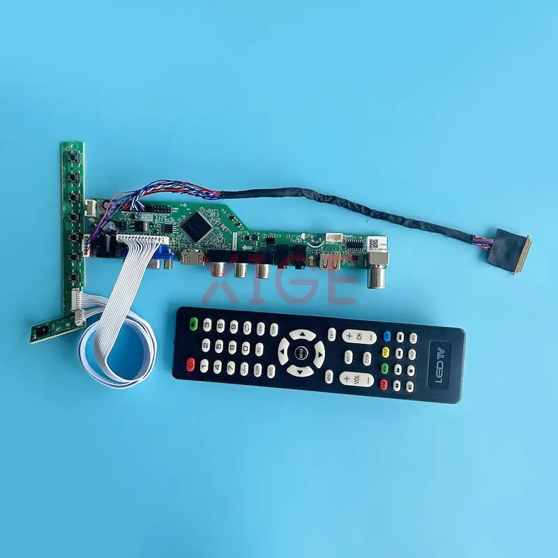 For HSD101PFW2 HSD101PFW4 LCD Controller Driver Board VGA+HDMI+AV+USB Analog TV Laptop Screen 1024*600 40 Pin LVDS 10.1" DIY Kit
For HSD101PFW2 HSD101PFW4 LCD Controller Driver Board VGA+HDMI+AV+USB Analog TV Laptop Screen 1024*600 40 Pin LVDS 10.1" DIY Kit