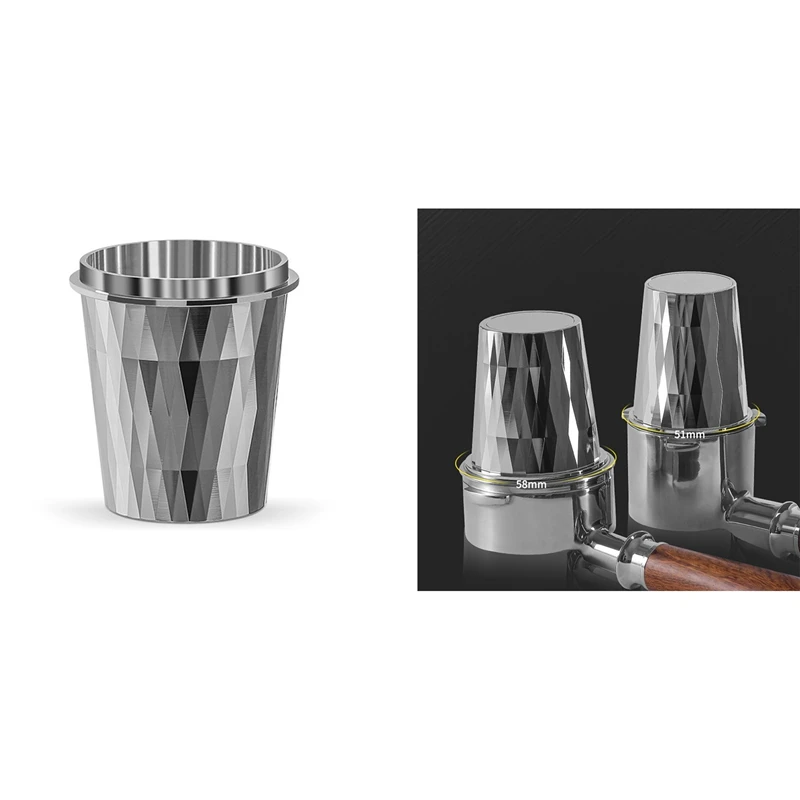 Dosing Cup Coffee Sniffing Mug Powder Feeder Fit Espresso Machine Portafilter Coffee Tamper Powder Tools
Dosing Cup Coffee Sniffing Mug Powder Feeder Fit Espresso Machine Portafilter Coffee Tamper Powder Tools