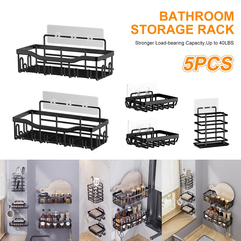 1 Set Bathroom Shelf Kitchen Storage Organizer Stainless Steel Shampoo Rack Shower Shelf Bathroom Accessories No Drill Shelf
1 Set Bathroom Shelf Kitchen Storage Organizer Stainless Steel Shampoo Rack Shower Shelf Bathroom Accessories No Drill Shelf