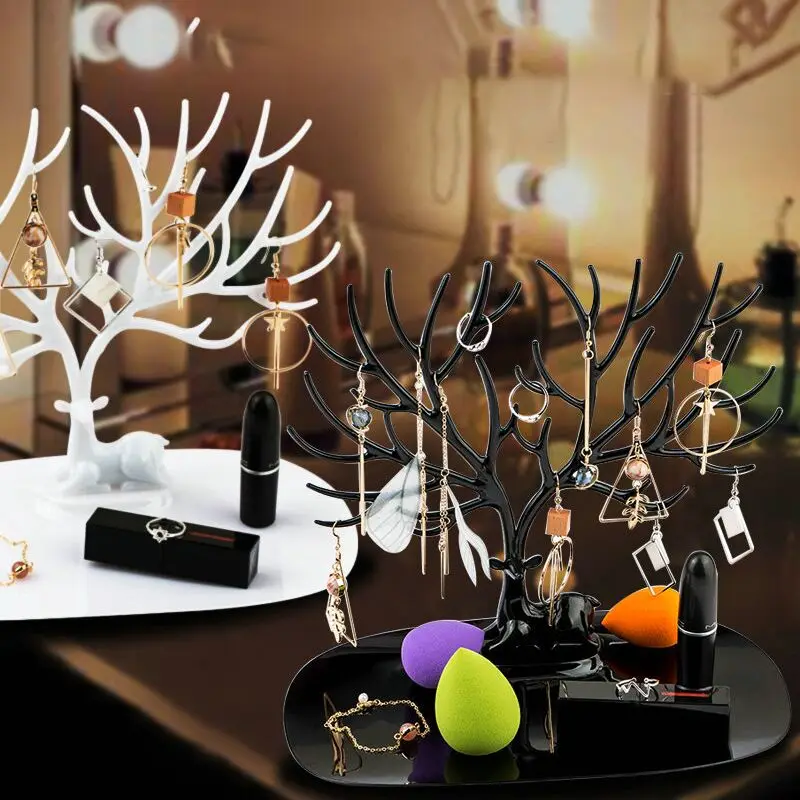 1PCS Little Deer Jewelry Stand Display Jewelry Tray Tree Earring Holder Necklace Ring Pendant Bracelet Display Storage Racks
1PCS Little Deer Jewelry Stand Display Jewelry Tray Tree Earring Holder Necklace Ring Pendant Bracelet Display Storage Racks