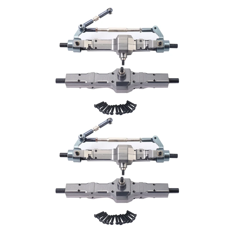 2X Metal Front & Rear Bridge Axle Gear Box For WPL C14 C24 C34 C44 B14 B24 1/16 RC Truck Car Upgrade Parts Accessories
2X Metal Front & Rear Bridge Axle Gear Box For WPL C14 C24 C34 C44 B14 B24 1/16 RC Truck Car Upgrade Parts Accessories