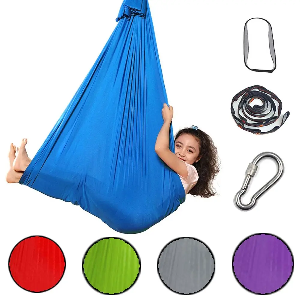 Extension Straps Carabiners Multi-function Kids Cotton Swing Elastic Bed Indoor Outdoor Swings Children Yoga Hammock
Extension Straps Carabiners Multi-function Kids Cotton Swing Elastic Bed Indoor Outdoor Swings Children Yoga Hammock