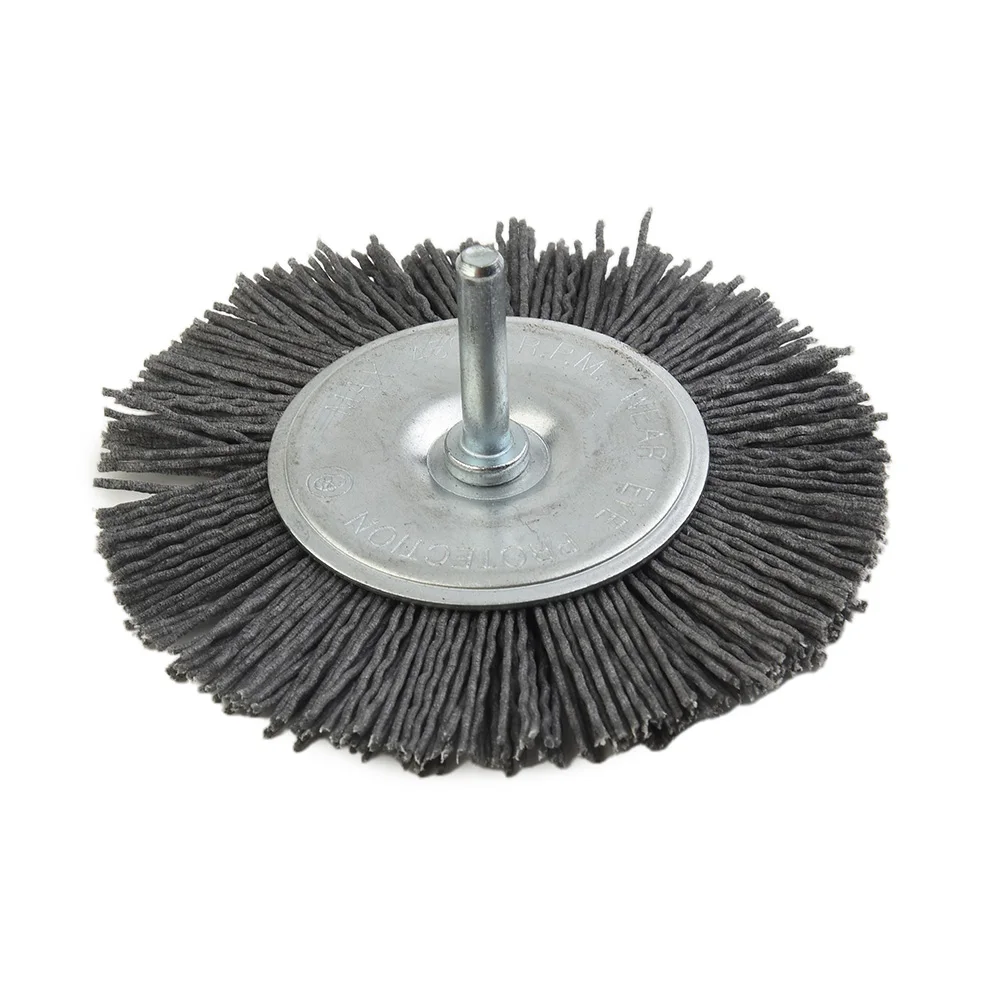 

4pcs 100mm Electric Joint Brush EFB Model 2022 Joint Cleaner Against Weeds Splash Guard With Quick-action Chuck Metal Brush
