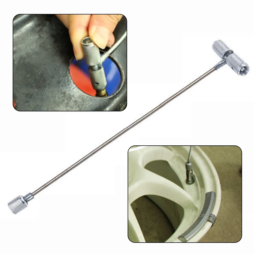 Valve Stem Installation Tool Puller Car Tire Plug Core Remover Repair Part Accessory Steel Cable Aligns Valve Through Rim Hole
Valve Stem Installation Tool Puller Car Tire Plug Core Remover Repair Part Accessory Steel Cable Aligns Valve Through Rim Hole